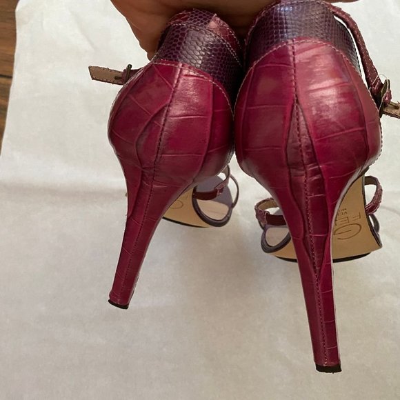 gianfranco ferre stiletto strappy heels - Picture 5 of 6